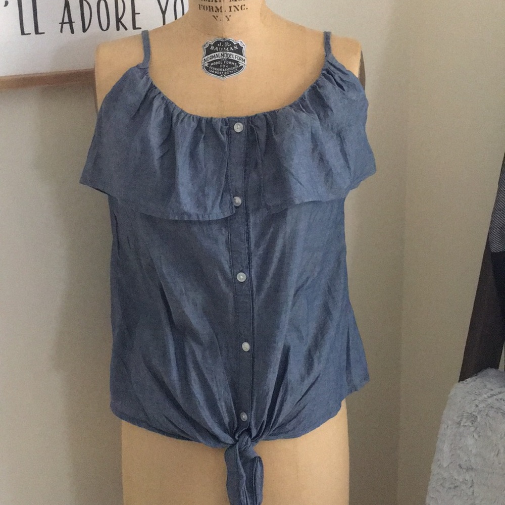 Denim tank